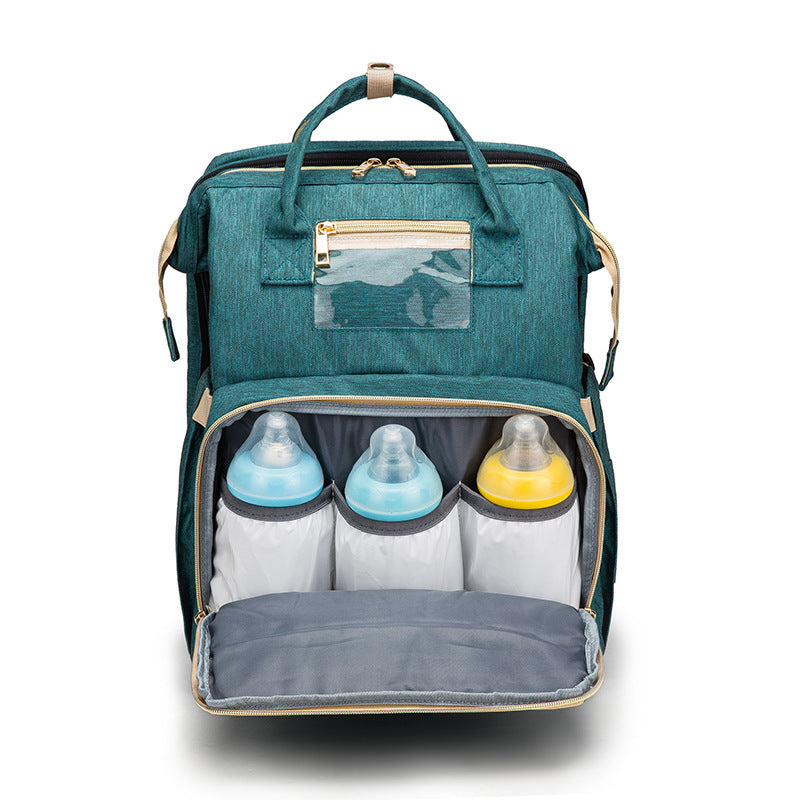 Mommy Bed Backpack Folding Large Capacity Multi-function