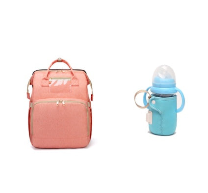 Mommy Bed Backpack Folding Large Capacity Multi-function
