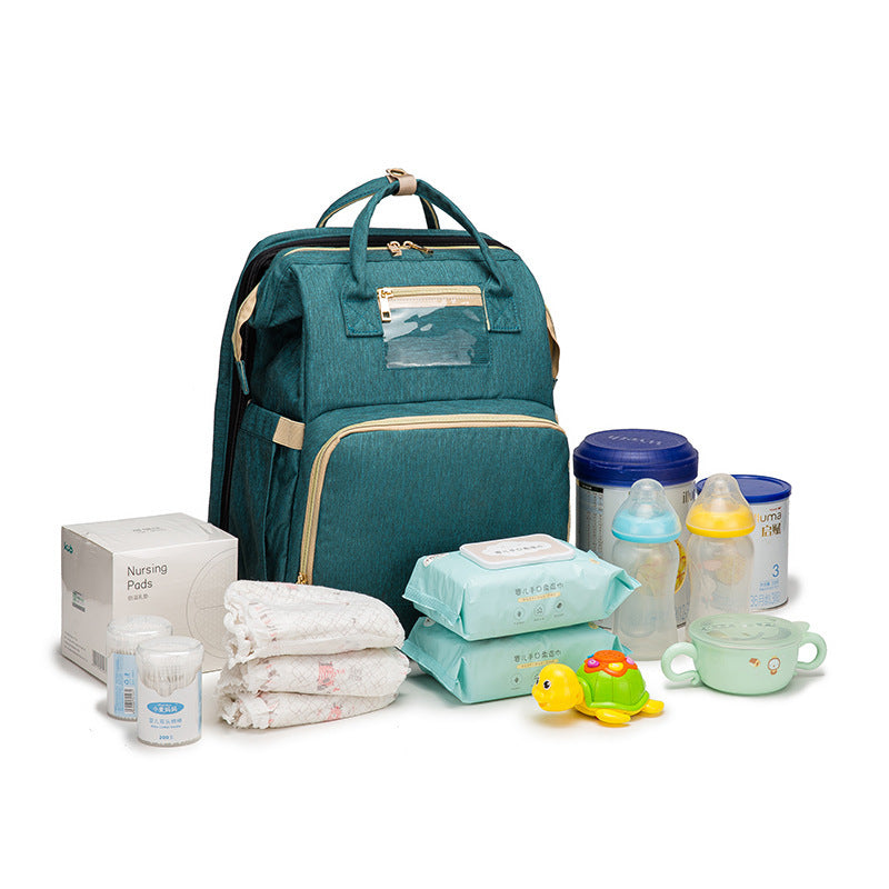 Mommy Bed Backpack Folding Large Capacity Multi-function