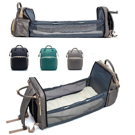 Mommy Bed Backpack Folding Large Capacity Multi-function