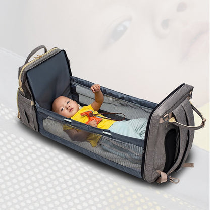 Mommy Bed Backpack Folding Large Capacity Multi-function
