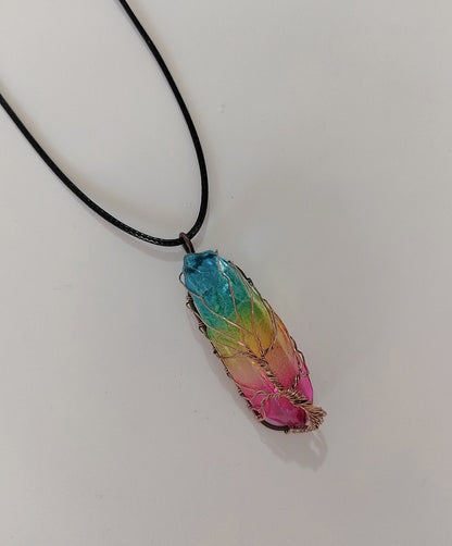 Crystal Pillar Necklace