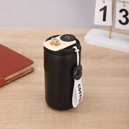 Smart Digital Thermal Bottle Portable Coffee Mug Stainless Steel