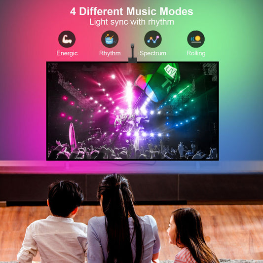 "TV LED Backlights with Camera"